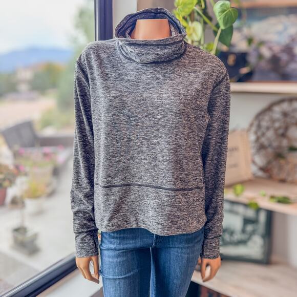 Lululemon Ready To Rulu Fleece Boxy Cowl Neck Pullover w/ Pocket Women's 6 - Picture 1 of 9